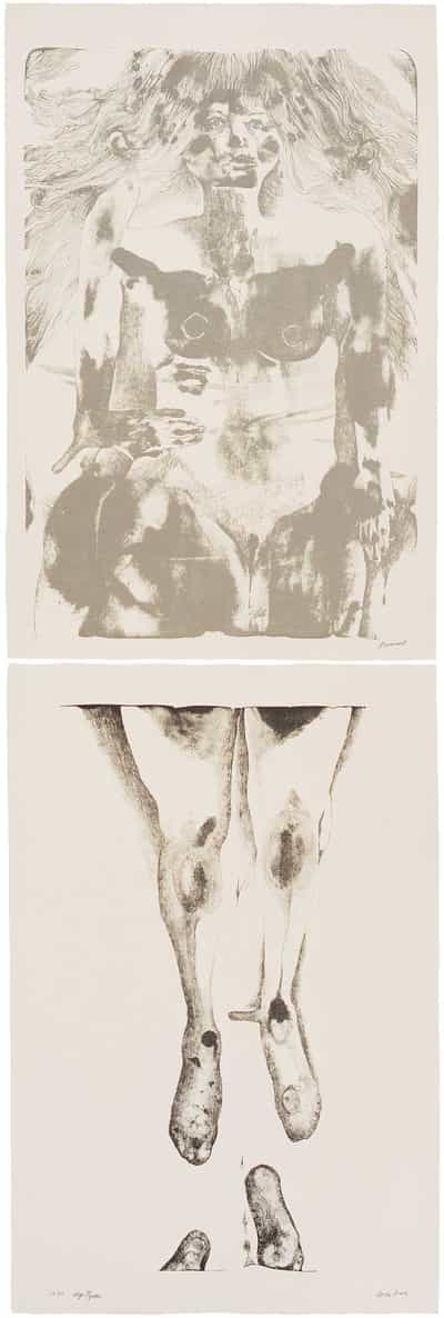 Marisol, Diptych, 1971