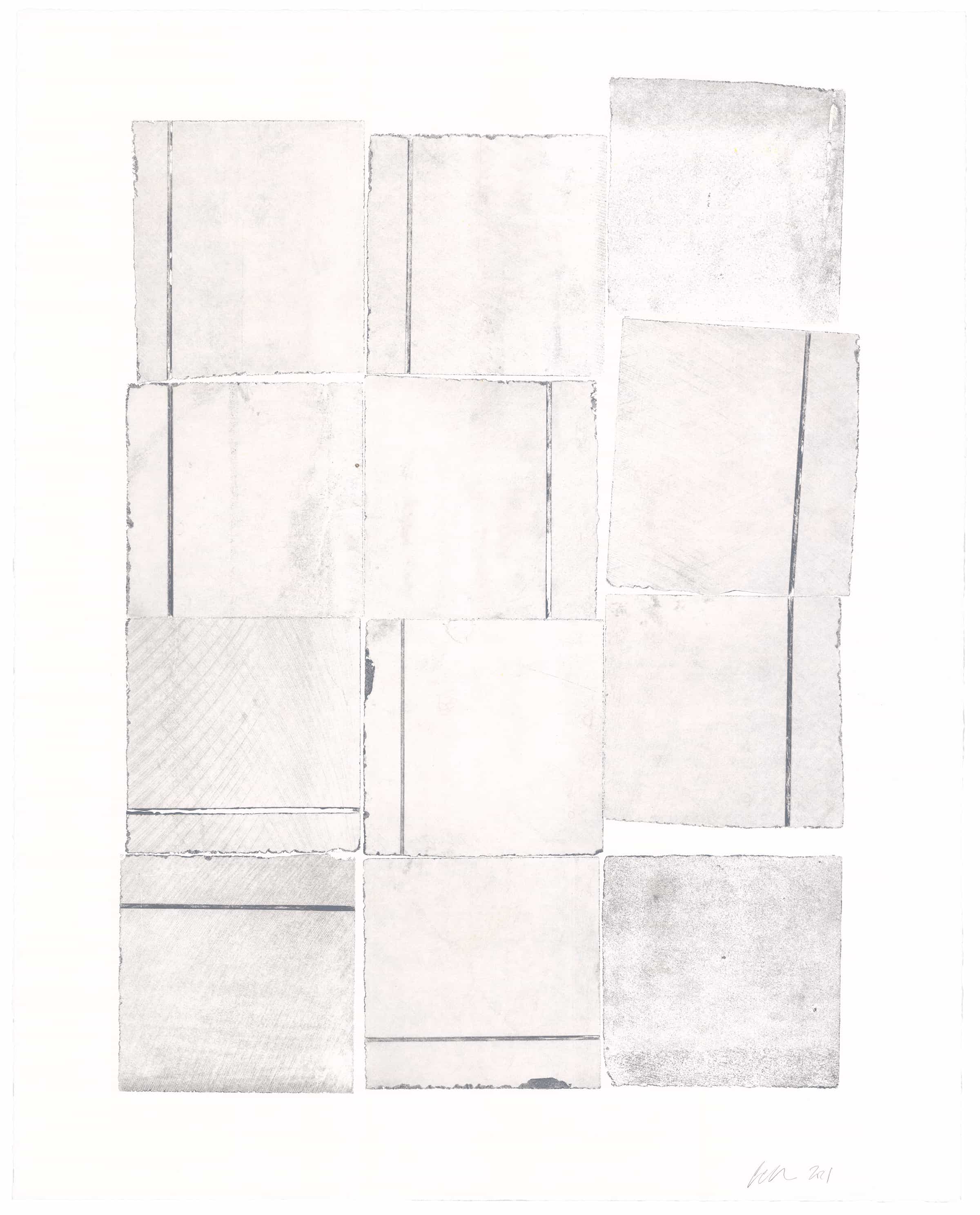 Sam Moyer, Hand Tiles 1, 2021
