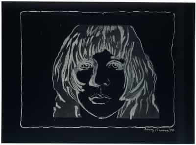 Larry Rivers, Diane Raised II (Black Diane), 1970-71