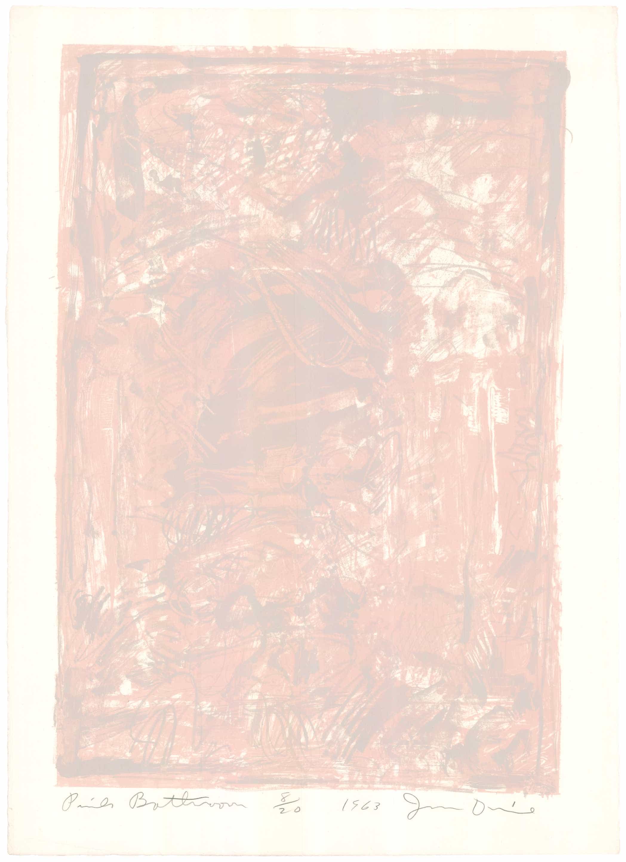 Jim Dine, Pink Bathroom, 1963