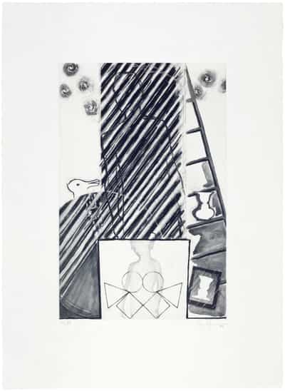 Jasper Johns, Spring (H.C. Edition), 1989