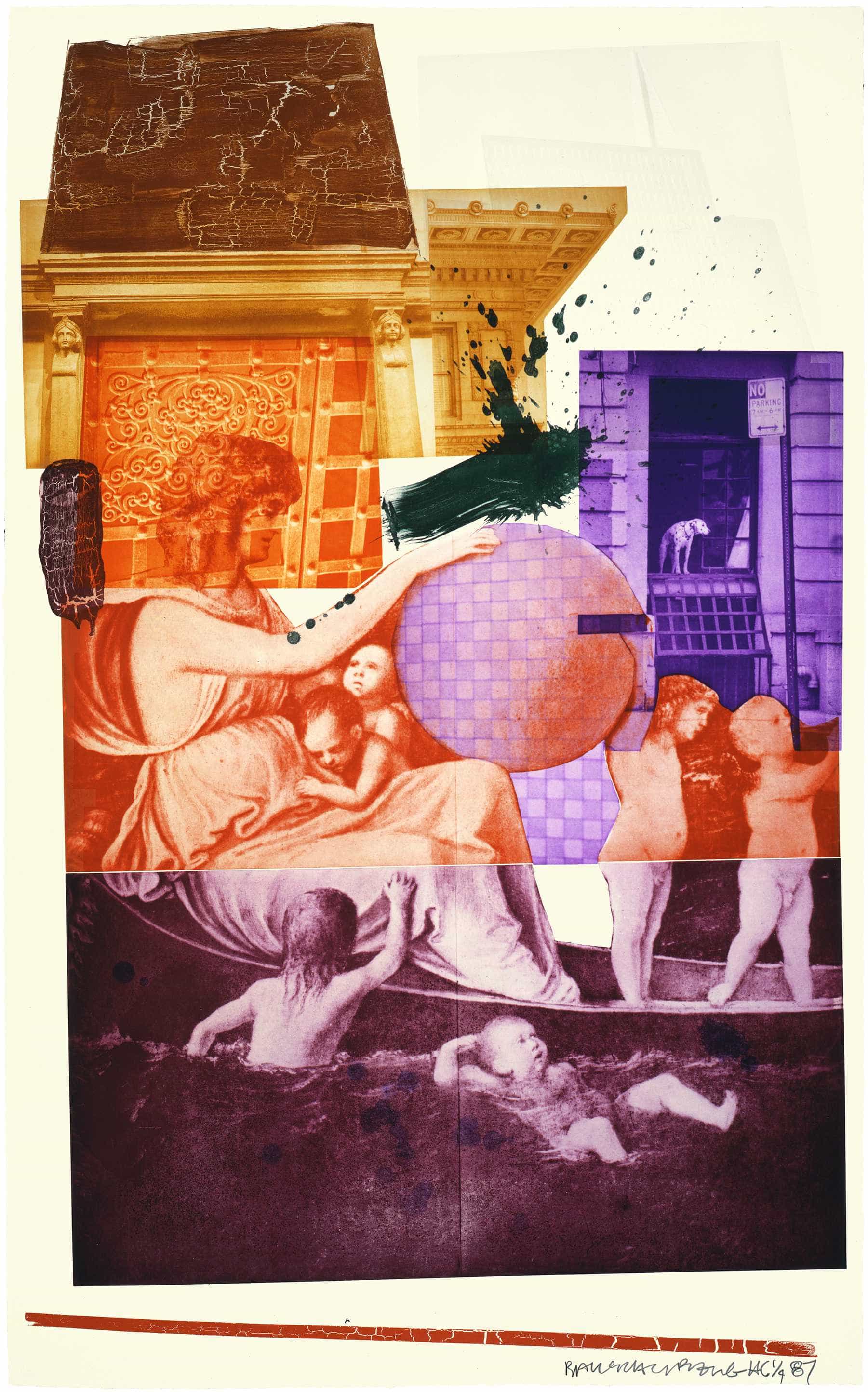 Robert Rauschenberg, Bellini #2, 1987