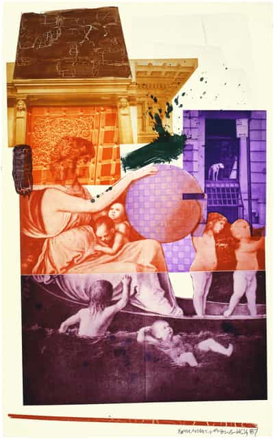 Robert Rauschenberg, Bellini #2, 1987