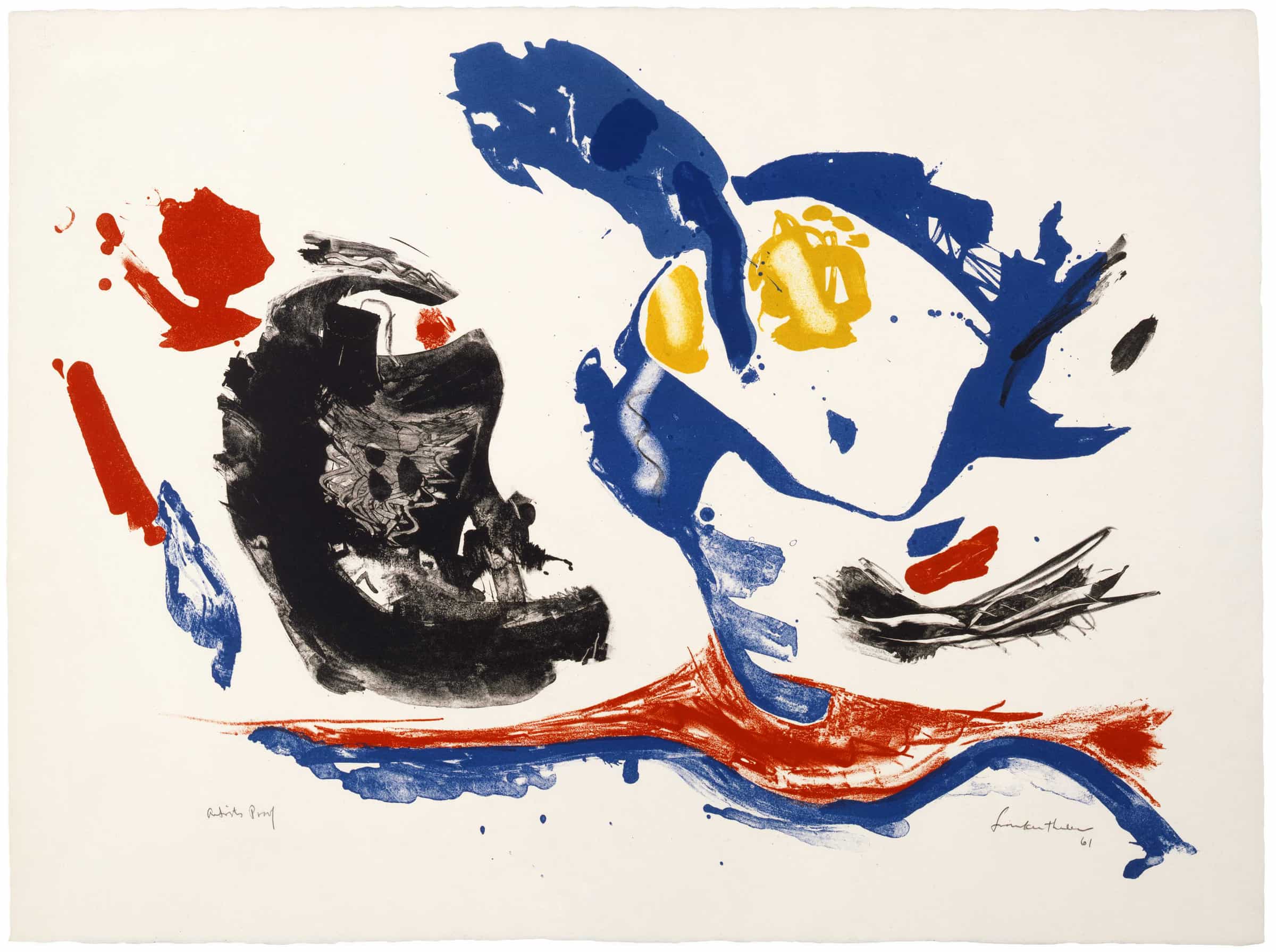 Helen Frankenthaler, First Stone, 1961