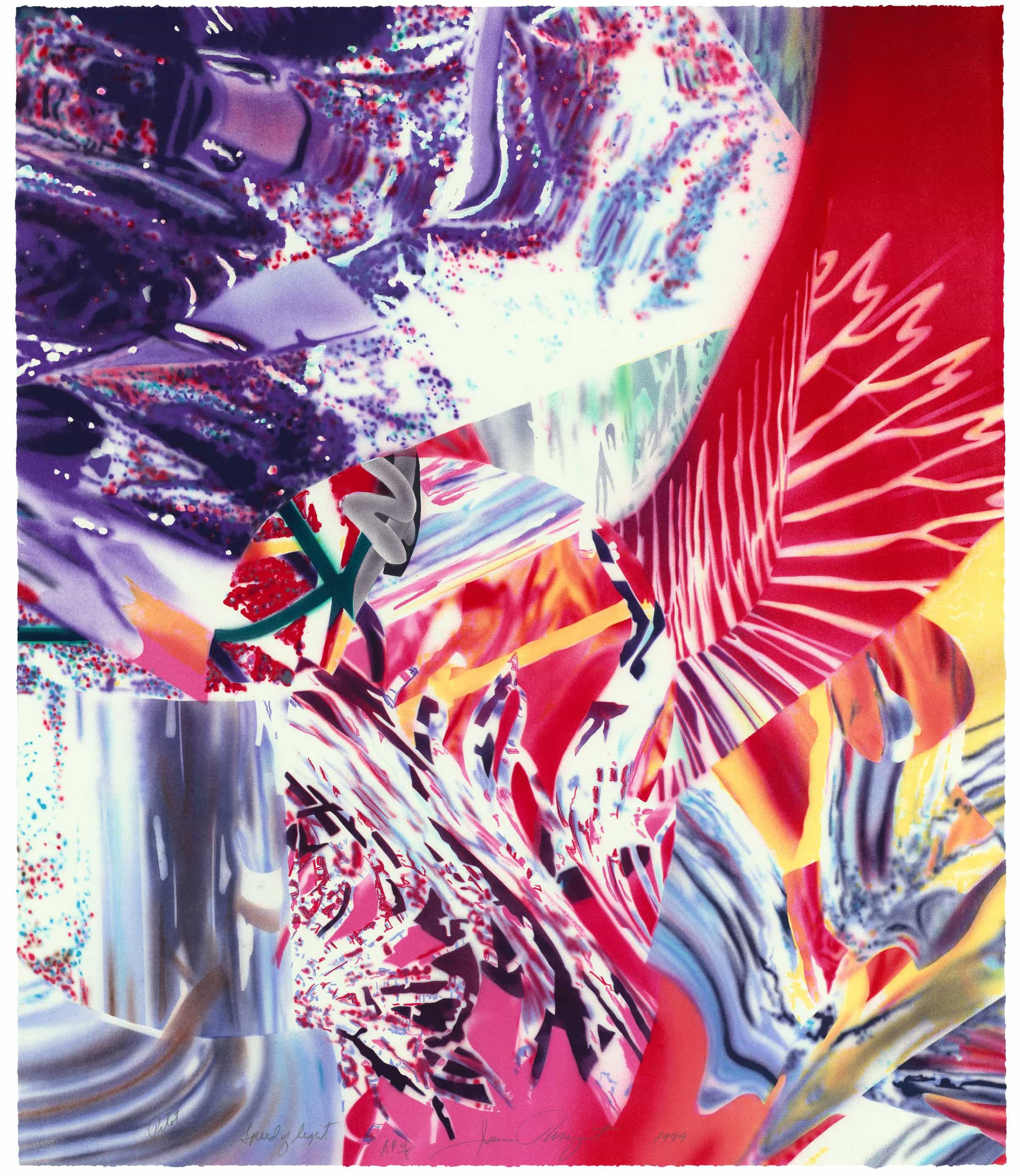 James Rosenquist, Pilot-Speed of Light, 1999