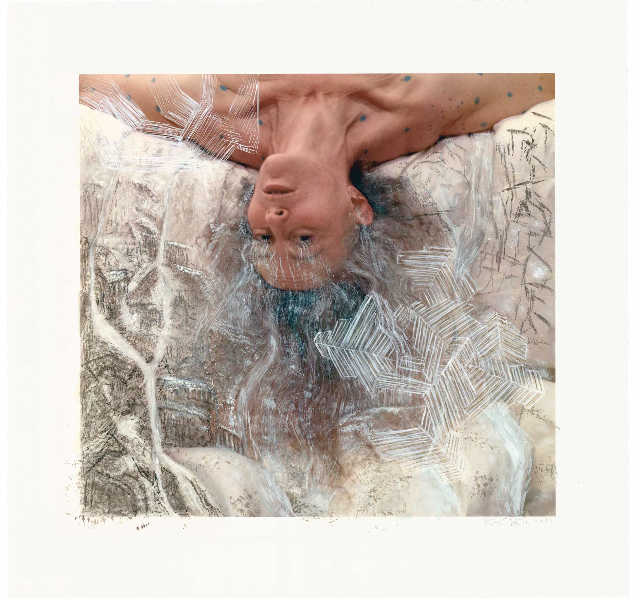 限定アートポスター/The Falls Ⅲ/キキ・スミス/Kiki Smith The Falls I, 2013, Kiki Smith | Universal Limited Art Editions (ULAE)