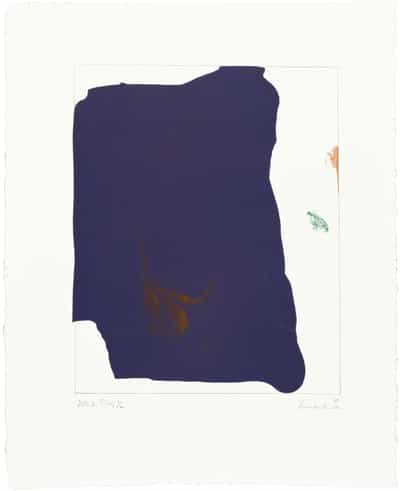 Helen Frankenthaler, Variation I on 'Mauve Corner', 1969