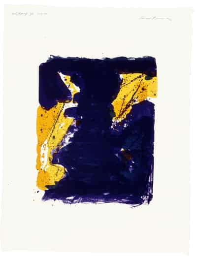 Sam Francis, Four Stone Untitled, 1959-68