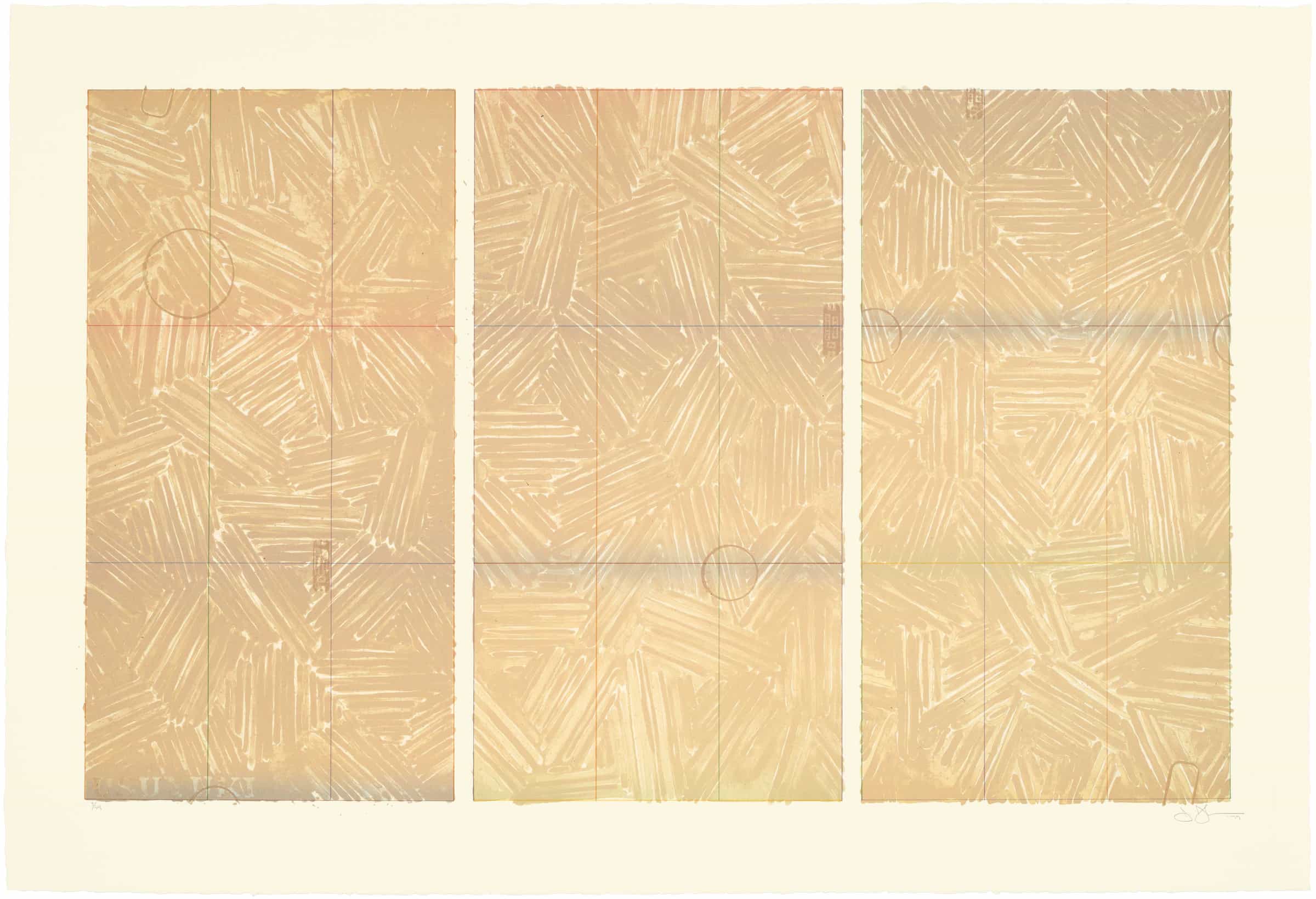 Jasper Johns, Usuyuki, 1979