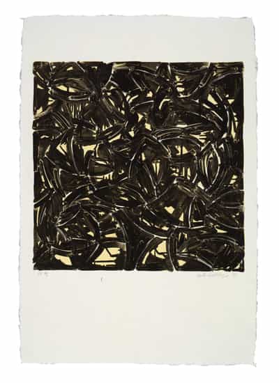 Julian Lethbridge, Untitled (Orange & Black), 1998