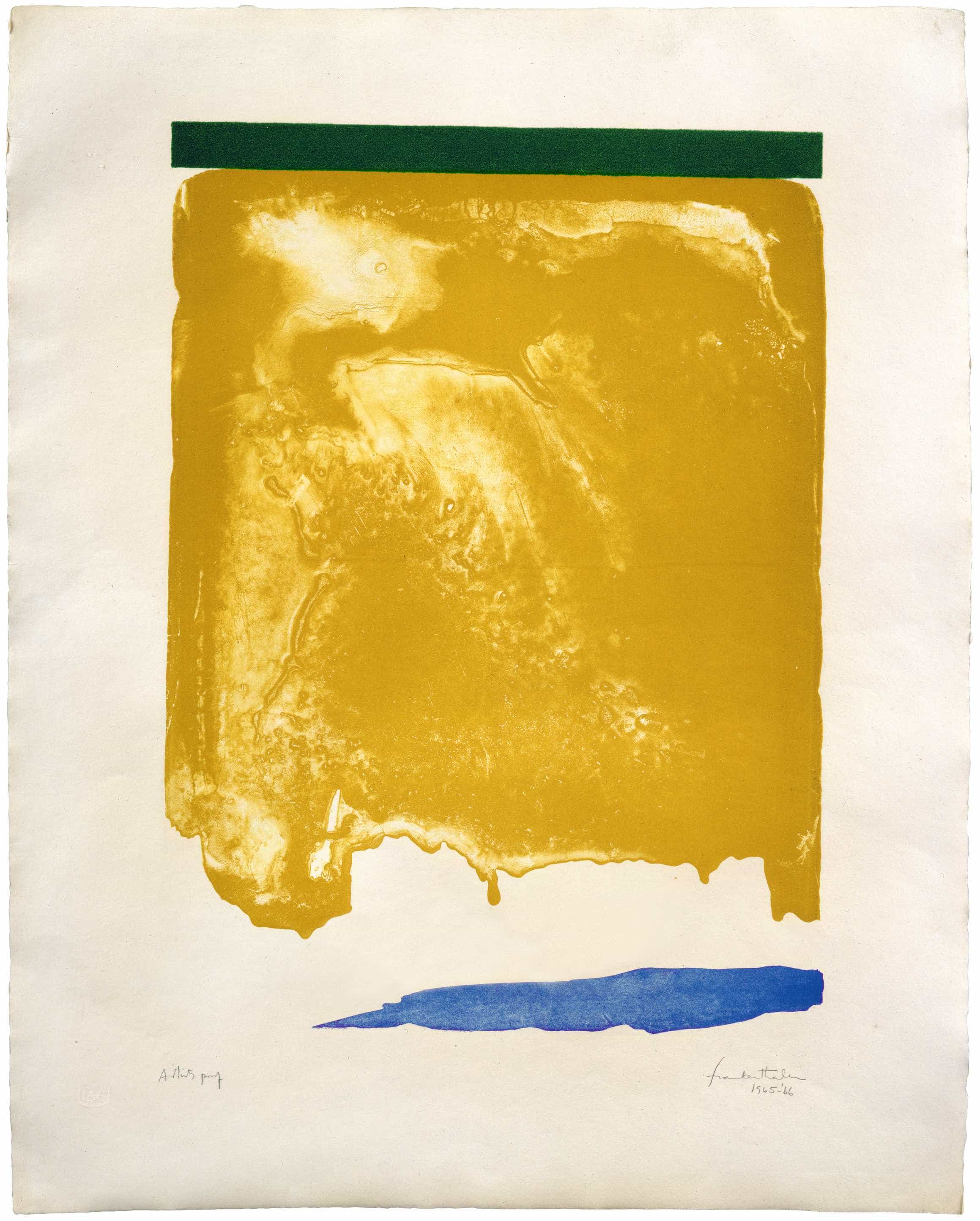 Helen Frankenthaler, Persian Garden, 1965-66